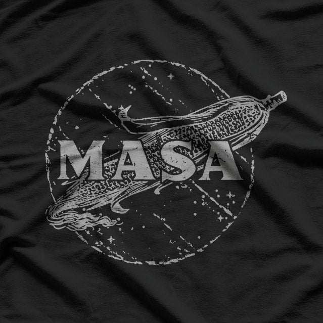 MASA Corn Tortilla Tamale Funny Mexican Food T-Shirt