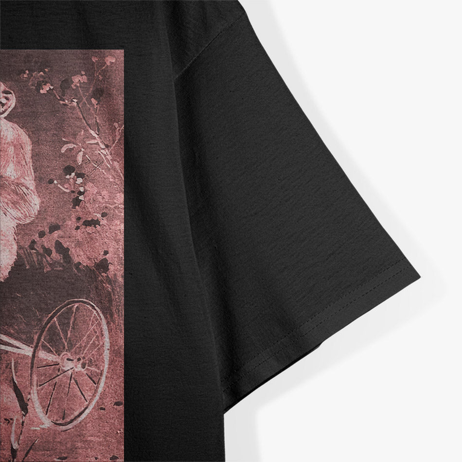 Monkey Riding Tricycle: Fun and Mischief T-Shirt