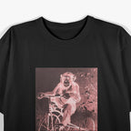 Monkey Riding Tricycle: Fun and Mischief T-Shirt