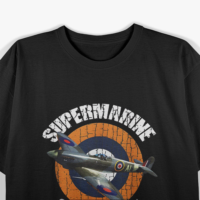 Supermarine Spitfire – WWII British Fighter Aircraft T-Shirt