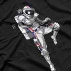 Astronaut Muay Thai: Space Meets Combat T-Shirt