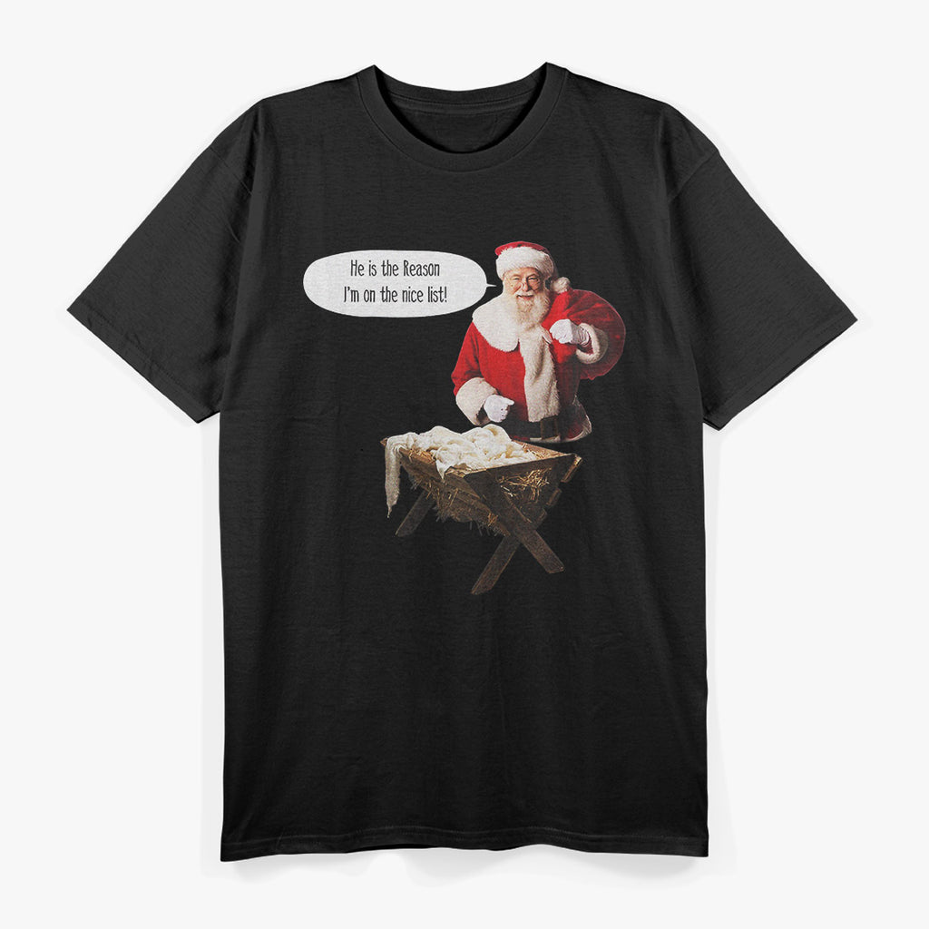 Nativity Scene: Jesus Is the Reason T-Shirt