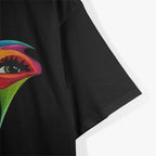 Abstract Woman - Colorful Art Face T-Shirt