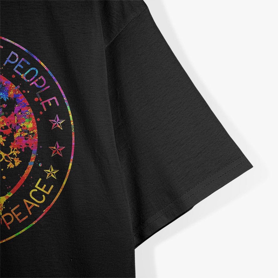 Imagine Peace – Hippie Inspired Retro T-Shirt