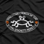 Church of the Flying Spaghetti Monster Funny Atheist Satire T-Shirt