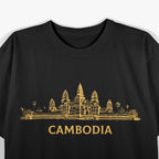 Angkor Wat Cambodia Temple – Ancient Khmer Architecture Travel T-Shirt