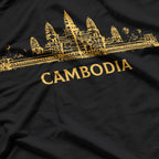 Angkor Wat Cambodia Temple – Ancient Khmer Architecture Travel T-Shirt