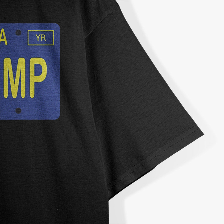 California Plate Parody Funny Humor Graphic Novelty T-Shirt