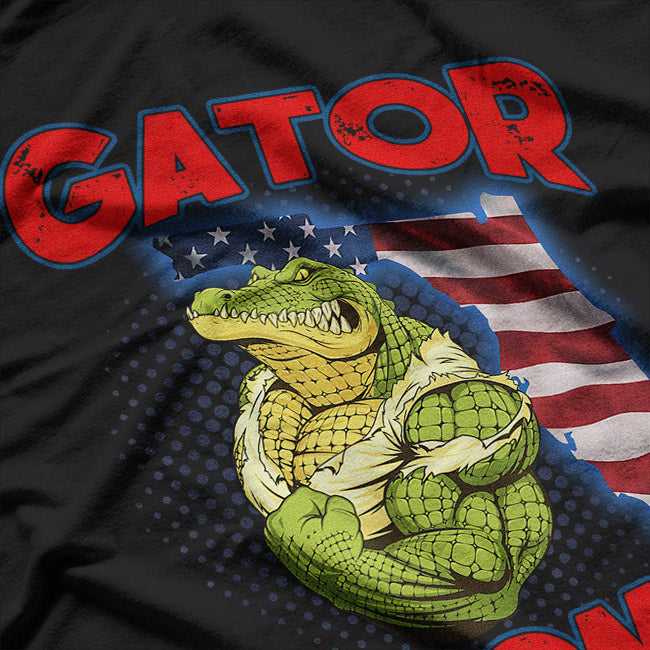 Gator Strong: Unstoppable Power T-Shirt