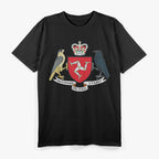 Isle of Man Flag Three Legs Symbol Vintage Heritage Graphic T-Shirt