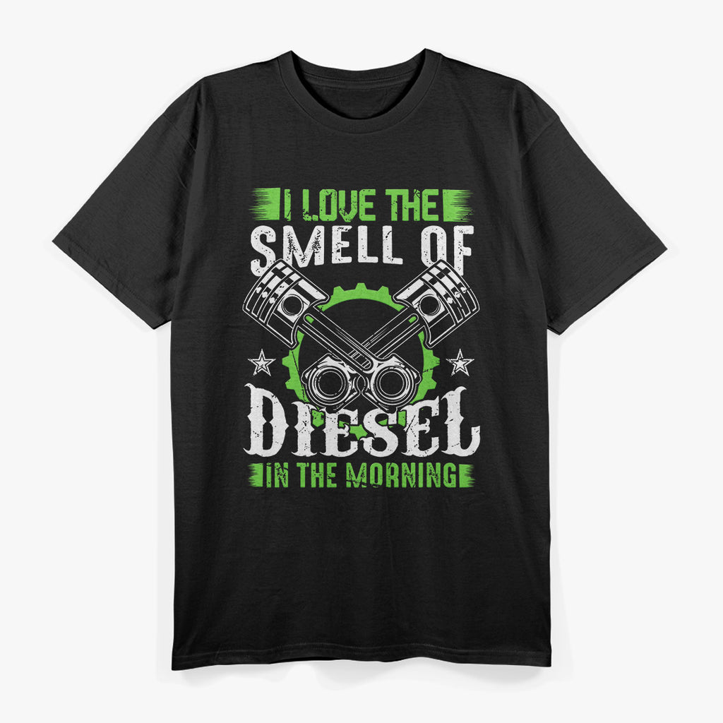 Love the Smell Muscle Car Truck Driver Mechanic Humor T-shirt