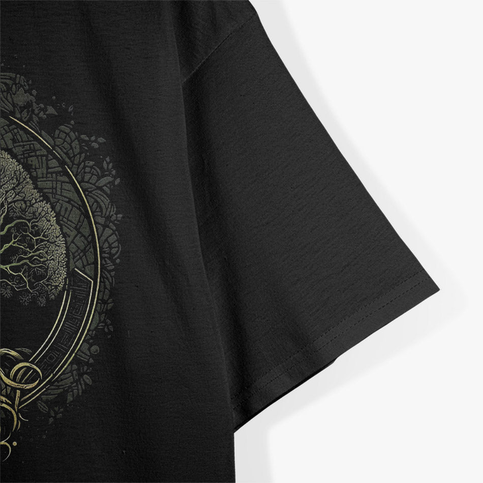 Viking Spirit – Norse Warrior Minimal Rune Style Love T-Shirt