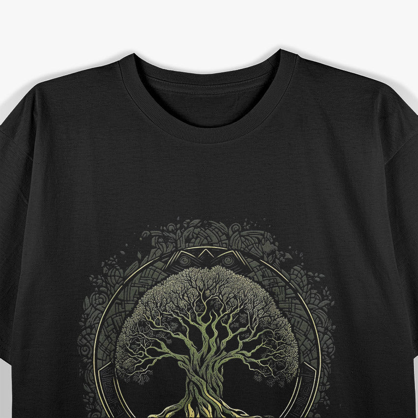 Viking Spirit – Norse Warrior Minimal Rune Style Love T-Shirt