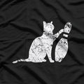 Ornery Alley Cat Tipping Funny Sarcastic Humor T-Shirt