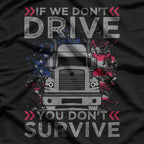 Truck Driver Gifts – Semi Truck Trucker Lifestyle T-Shirt