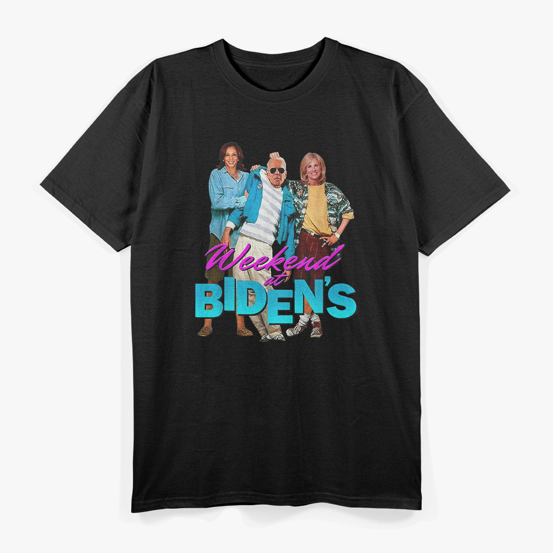Weekend at Biden’s Political Satire Funny T-Shirt