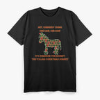 Italian Christmas: The Donkey & Holiday Cheer T-Shirt