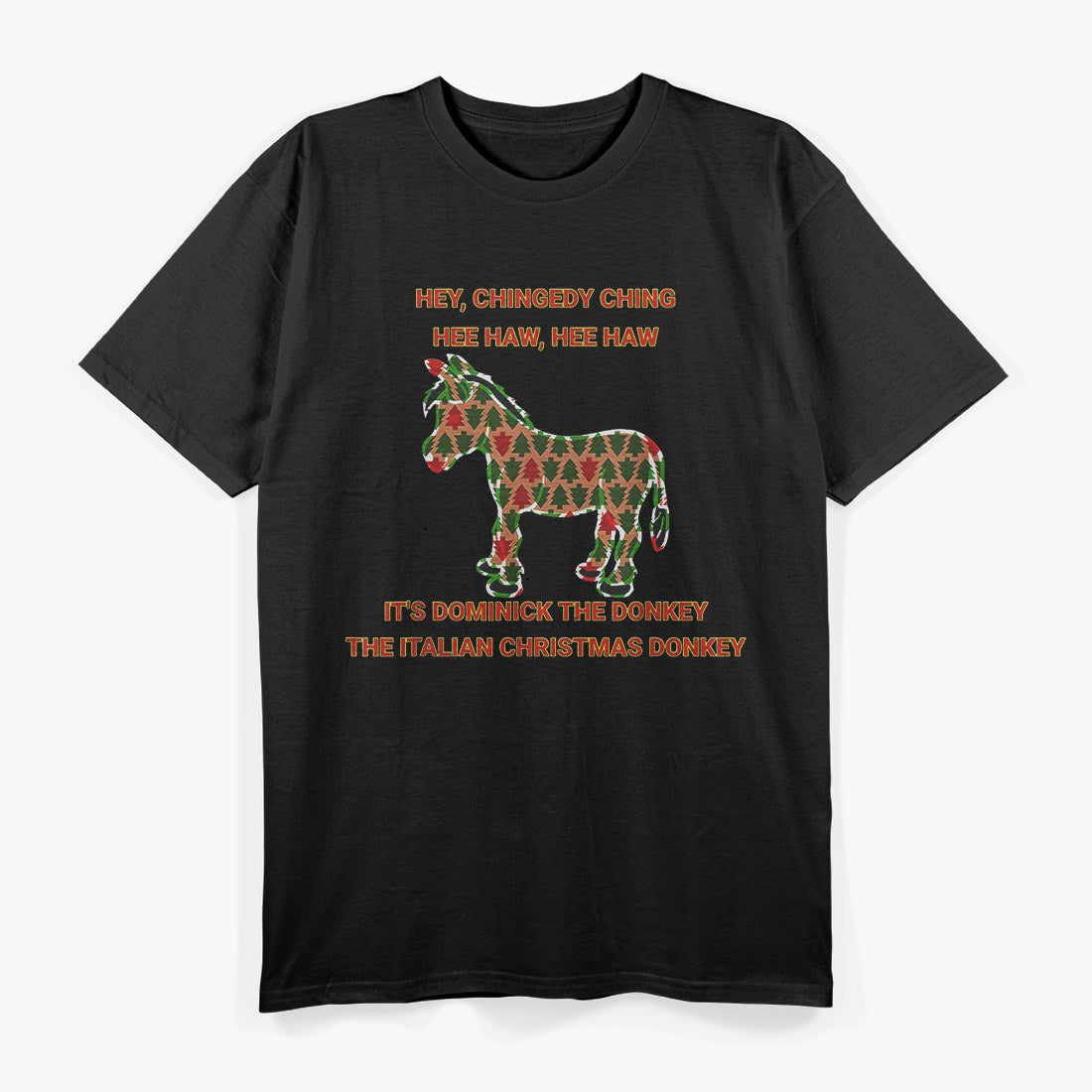 Italian Christmas: The Donkey & Holiday Cheer T-Shirt