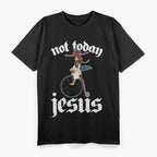 Not Today Jesus: Devil Riding T-Shirt