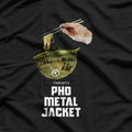 Pho Real? Pho Metal Jacket Parody Funny Foodie T-Shirt