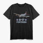 WW2 Aviation B-17 Bomber Military Pilot Veteran T-Shirt
