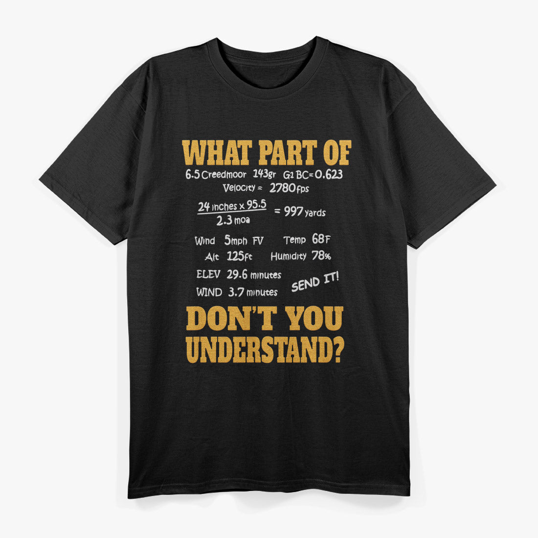 What Part of Don’t You Understand?: Bold and Funny Statement T-Shirt