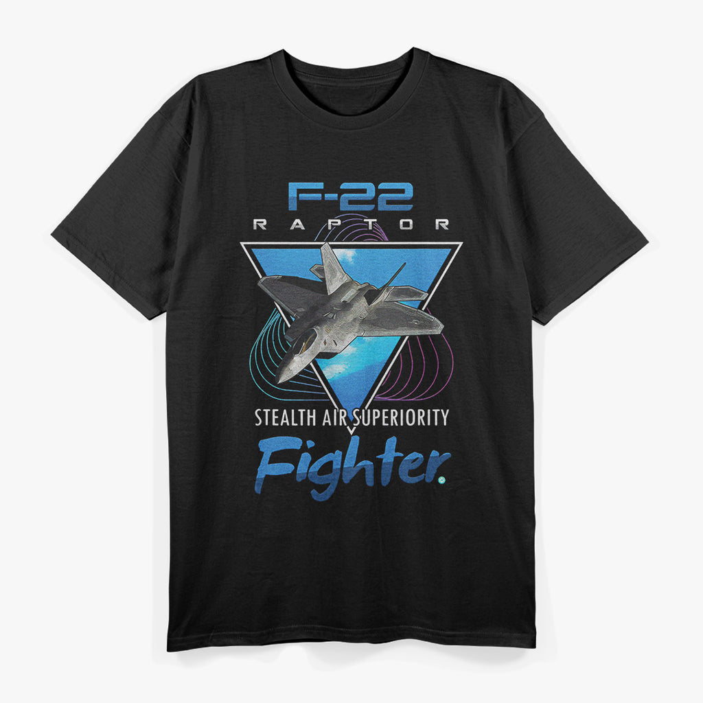 F-22 Raptor: Stealth Air Superiority Fighter T-Shirt