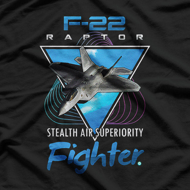 F-22 Raptor: Stealth Air Superiority Fighter T-Shirt