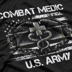 Combat Medic U.S. Army: Life Saver Under Fire T-Shirt