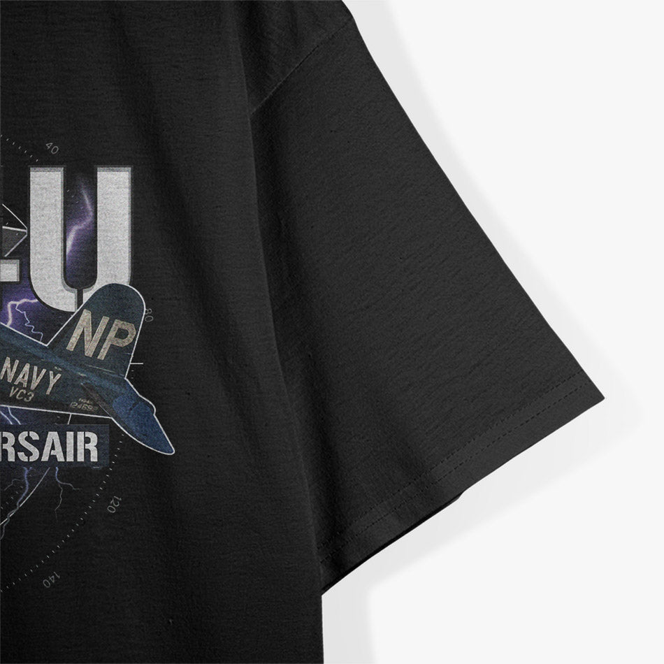 WW2 Plane F4U Corsair Military Aircraft Pilot Gift T-Shirt