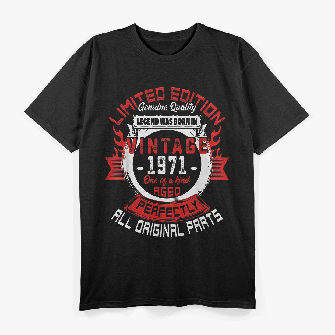 51st Birthday Legends - Born in 1971, Funny 51-Year-Old T-Shirt