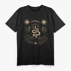 Dark Academia Tarot Card Snake Mystical Gothic T-Shirt