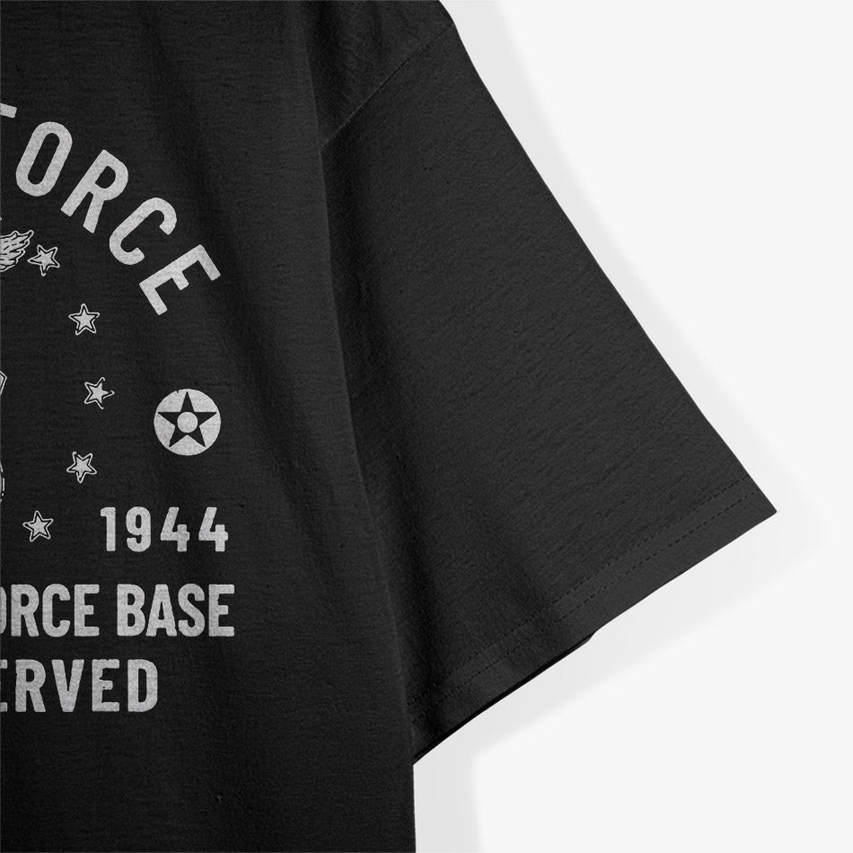 Vintage Military Air Base – Guam USAF Style Graphic T-Shirt