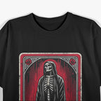 Deadlift Skeleton Funny Gym Workout Halloween Graphic T-Shirt