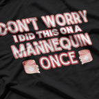 Funny Nurse Joke – Mannequin Practice Graphic T-Shirt