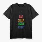Juggling Lifestyle – Eat Sleep Juggle Repeat Graphic T-Shirt