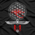 Egyptian Sacred Geometry Flower of Life T-Shirt