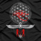 Egyptian Sacred Geometry Flower of Life T-Shirt
