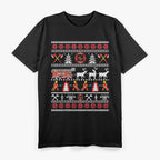 Firefighter Ugly Christmas Sweater T-Shirt