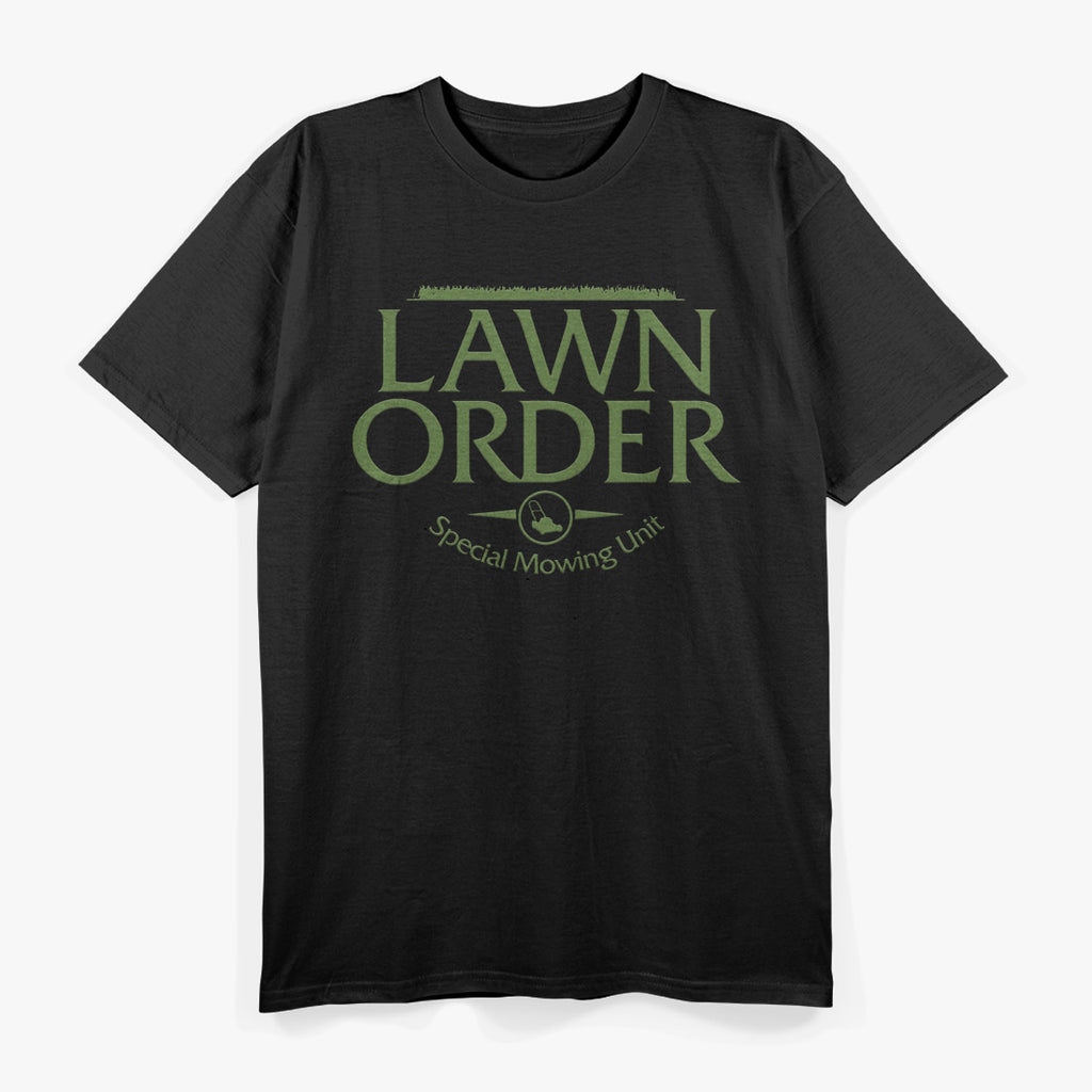 Funny Grass Cutting Lawn Mowing Gardening T-Shirt