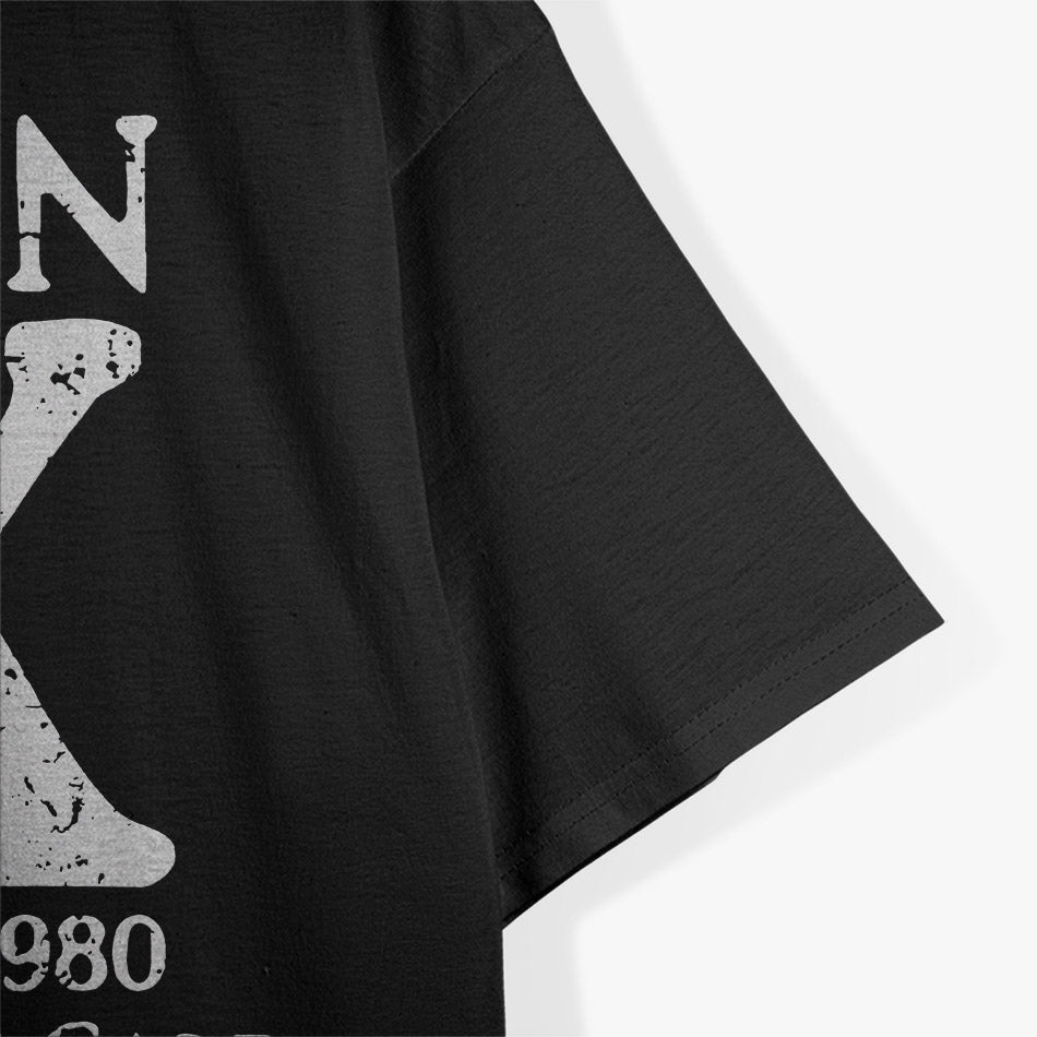 Gen X 1965–1980 – We Don’t Care Funny Retro T-Shirt