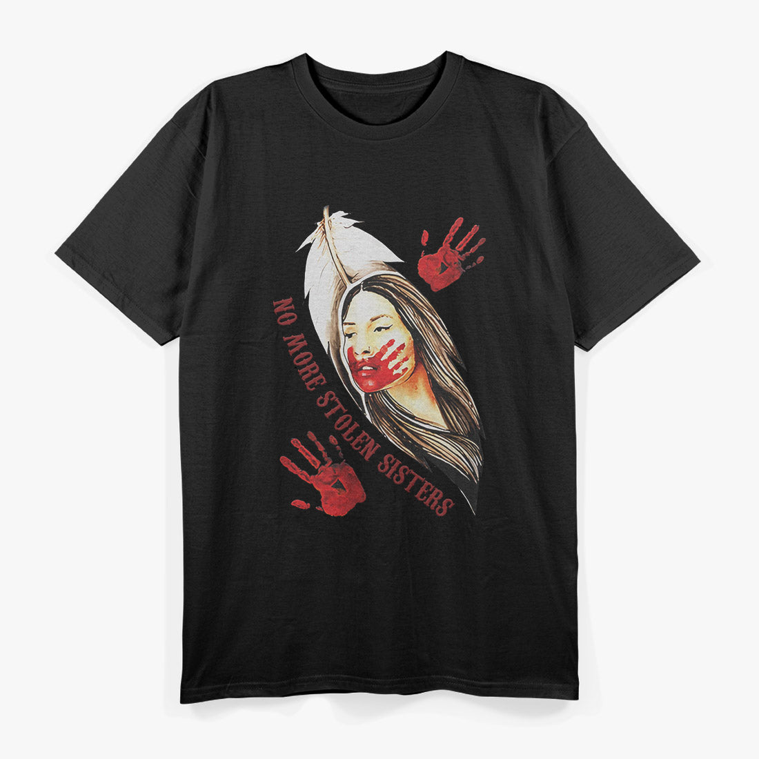 No More Stolen Sisters – MMIW Awareness Indigenous T-Shirt