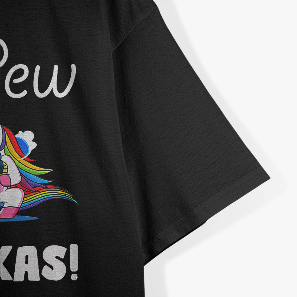 Old Pew Pew Mdafakas - Funny Gunslinger Humor T-Shirt