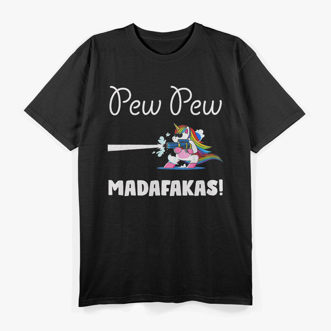 Old Pew Pew Mdafakas - Funny Gunslinger Humor T-Shirt