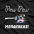 Old Pew Pew Mdafakas - Funny Gunslinger Humor T-Shirt