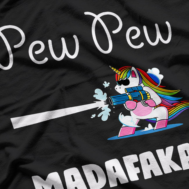 Old Pew Pew Mdafakas - Funny Gunslinger Humor T-Shirt
