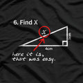 Slushy Noobz Find X – Funny Math Meme Hamzah Parody Love T-Shirt