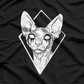 Black Metals, Sphynx Cat Death Metal Goth T-Shirt