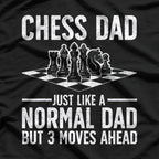 Funny Chess Dad – Checkmate Strategy Player Humor Love T-Shirt