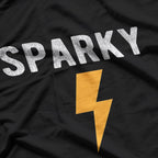 Electrician Gift Funny Sparky Nickname Lightning Bolt T-Shirt